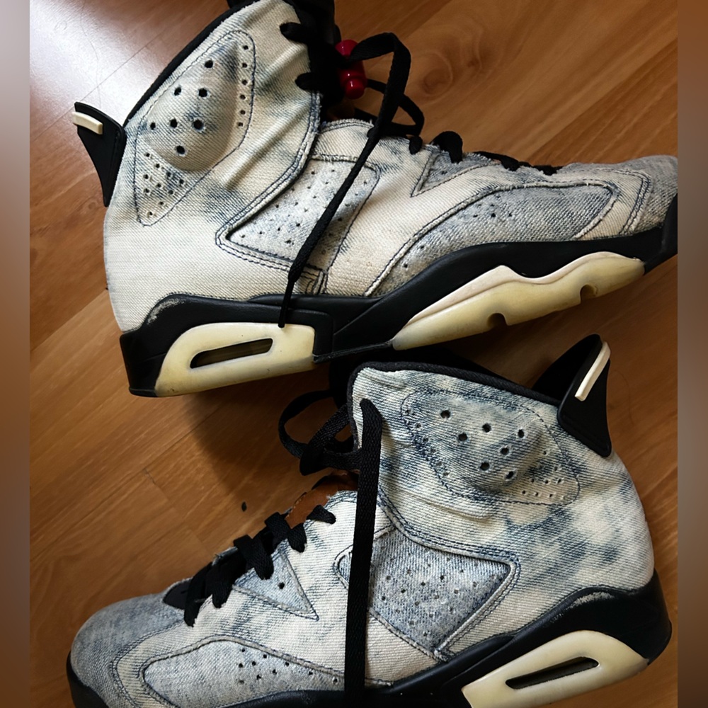 🌎🌎🌎Jordan 6 Jean Shoes